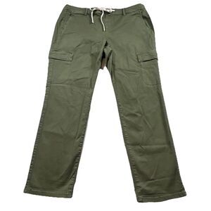 Torrid Cargo Pants Women’s Size 2R Green Weekend Straight Drawstring Pockets